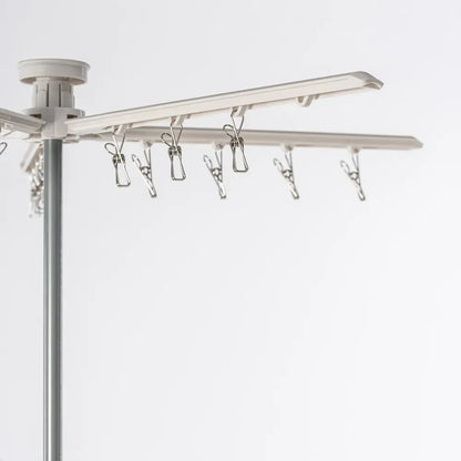 Tendedero Plegable Telescópico para Secado Eficiente de Prendas