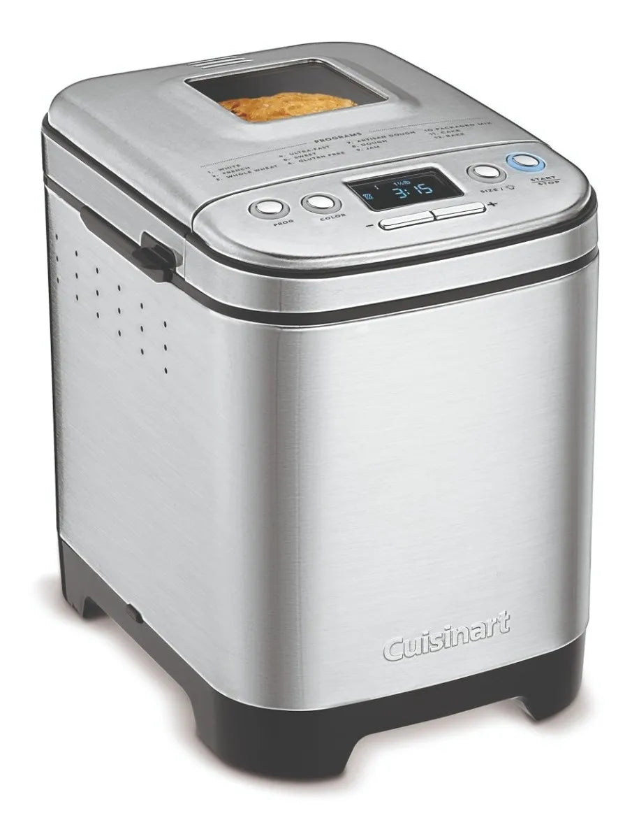 Máquina de Pan Automática Programable Color Silver para Hacer Pan Casero
