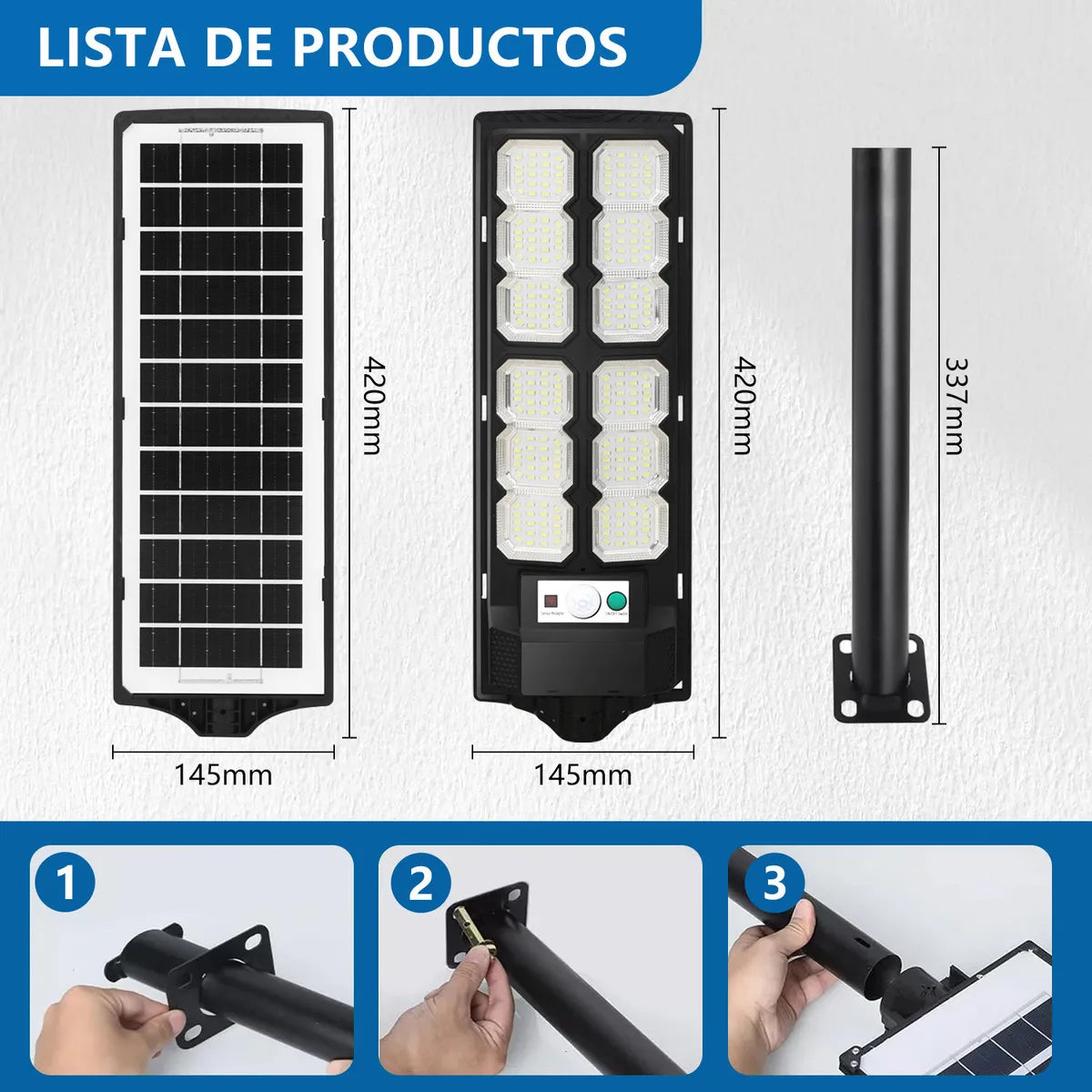 Lámparas Solar LED para Jardín - Ilumina tu Exterior con Estilo - Metacompras