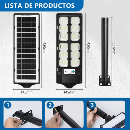 Lámparas Solar LED para Jardín - Ilumina tu Exterior con Estilo - Metacompras