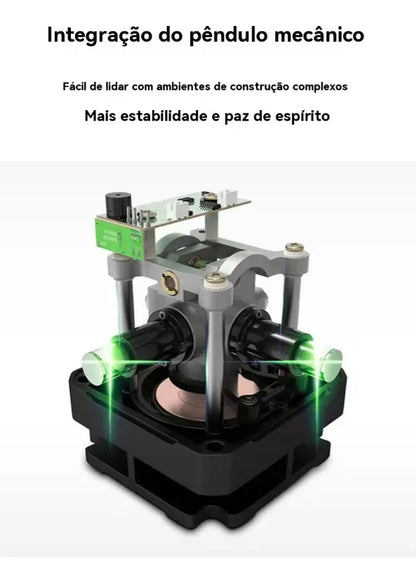 Nivelador de Lazer Autonivelante 360° con 16 Líneas para Precisión Perfecta - Metacompras