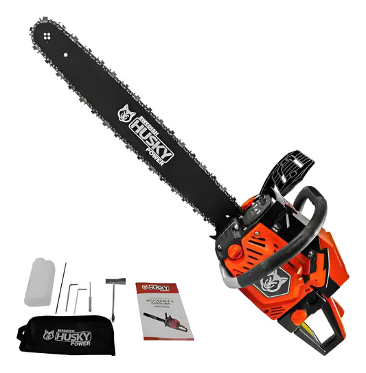 Motosierra Husky 58cc 3.2hp C/barra 22 / Nuevo Modelo Hkm822 Naranja