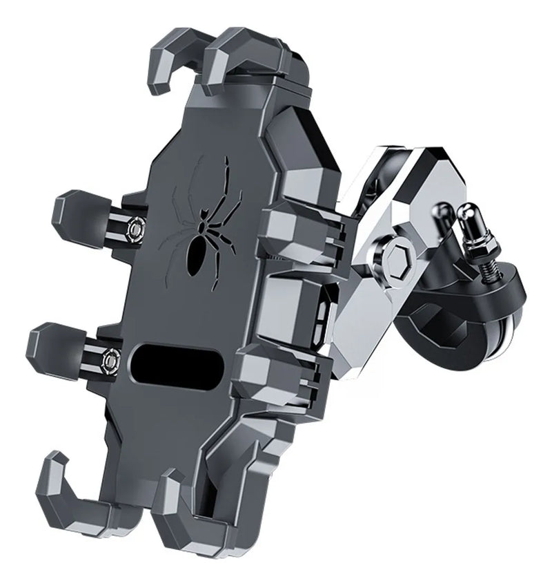 Soporte Antirrobo y Amortiguador para Celular en Motocicleta