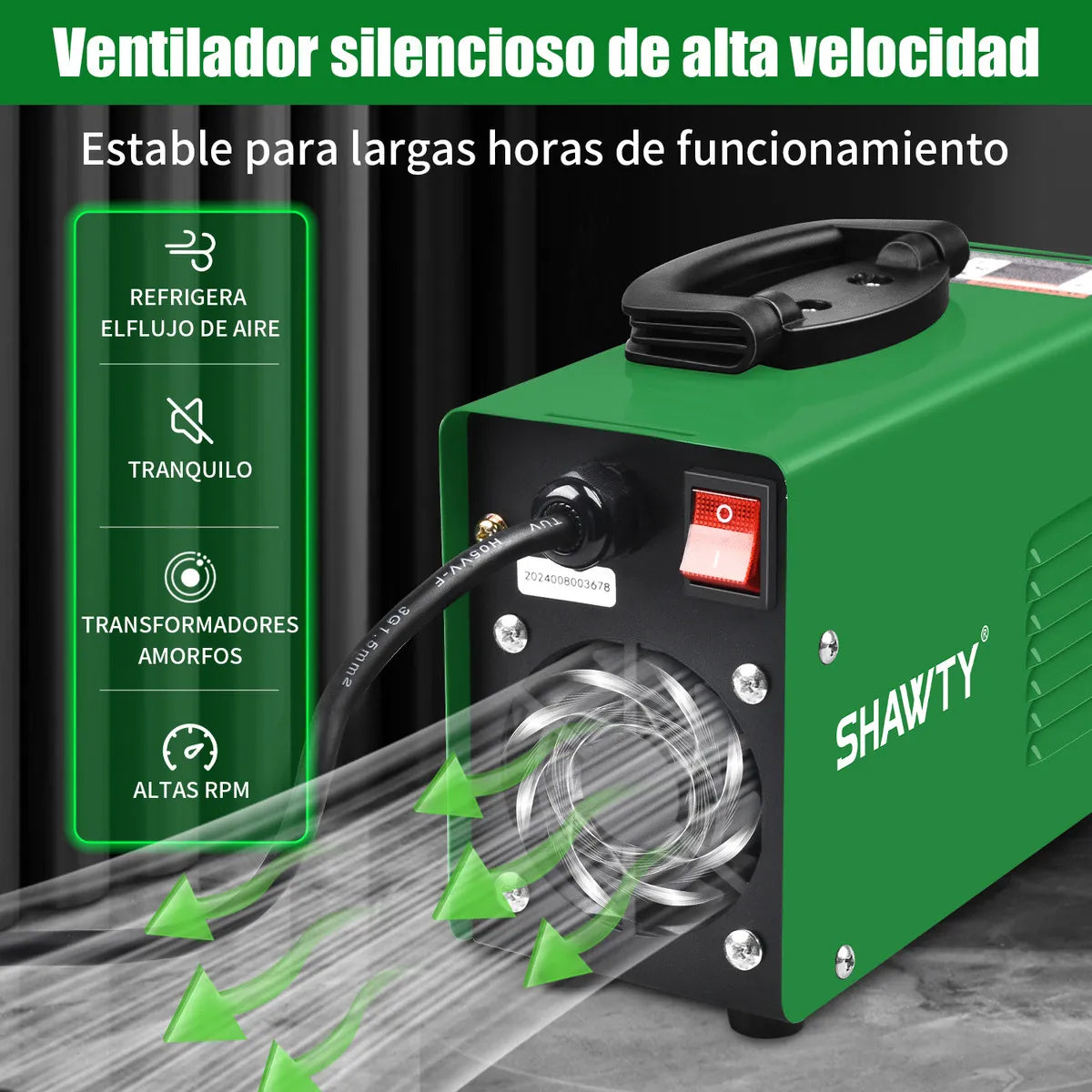 Soldadora Inversor Portátil 145A con 10 Electrodos - Kit Completo - Metacompras