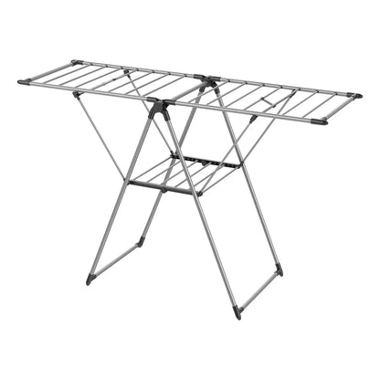 Tendedero Plegable Ajustable de Acero Inoxidable para Espacios Pequeños