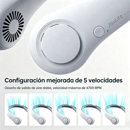 Silent and USB Rechargeable Portable Fan Ideal for Travel