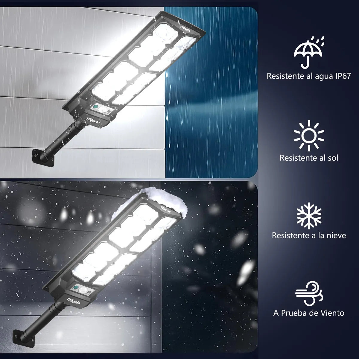 Lámparas Solar LED para Jardín - Ilumina tu Exterior con Estilo - Metacompras