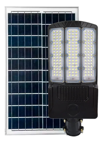 Luminaria LED Solar 1000W Premium con Brazo Ajustable Negra - Metacompras