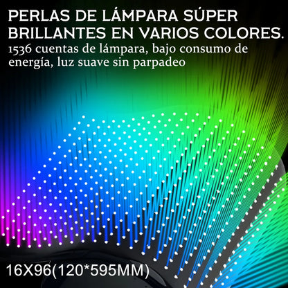 Pantalla Flexible LED Devil Ojos para Camión 19.2x133cm 1 pieza