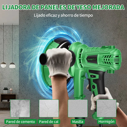 Lijadora Orbital Eléctrica 1500W con 5 Velocidades y 12 Discos - Metacompras