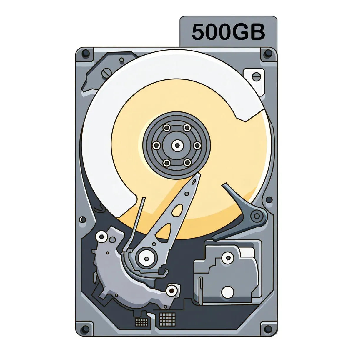Kit de Seguridad 4 Cámaras 1080p con Almacenamiento de 500GB