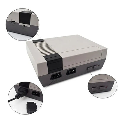 Controlador de Juego Mini Portátil con 2 Controles para Diversión en Familia