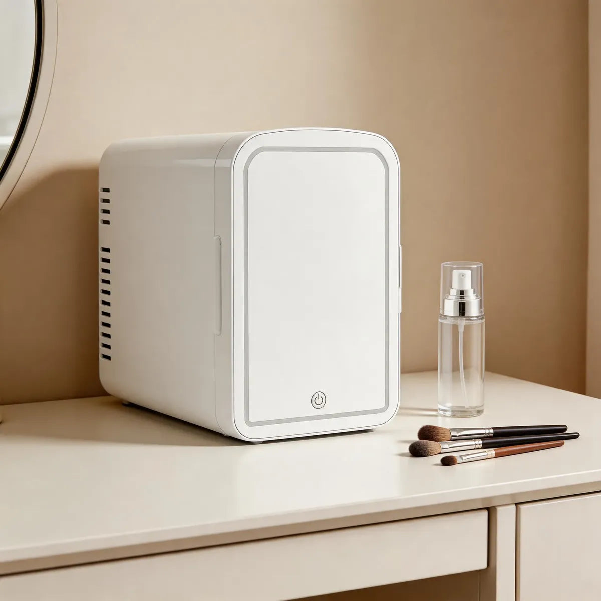 10-Liter Portable Mini Fridge, Quiet and Efficient for Drinks