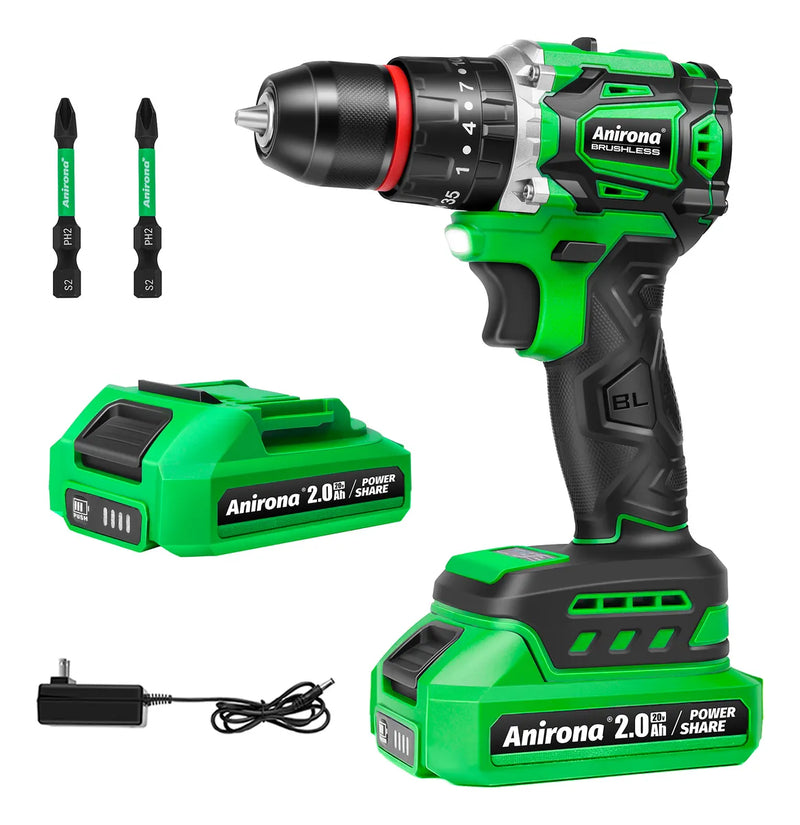 Taladro Rotomartillo Inalámbrico 20v Sin Carbones - Potente y Eficiente - Metacompras