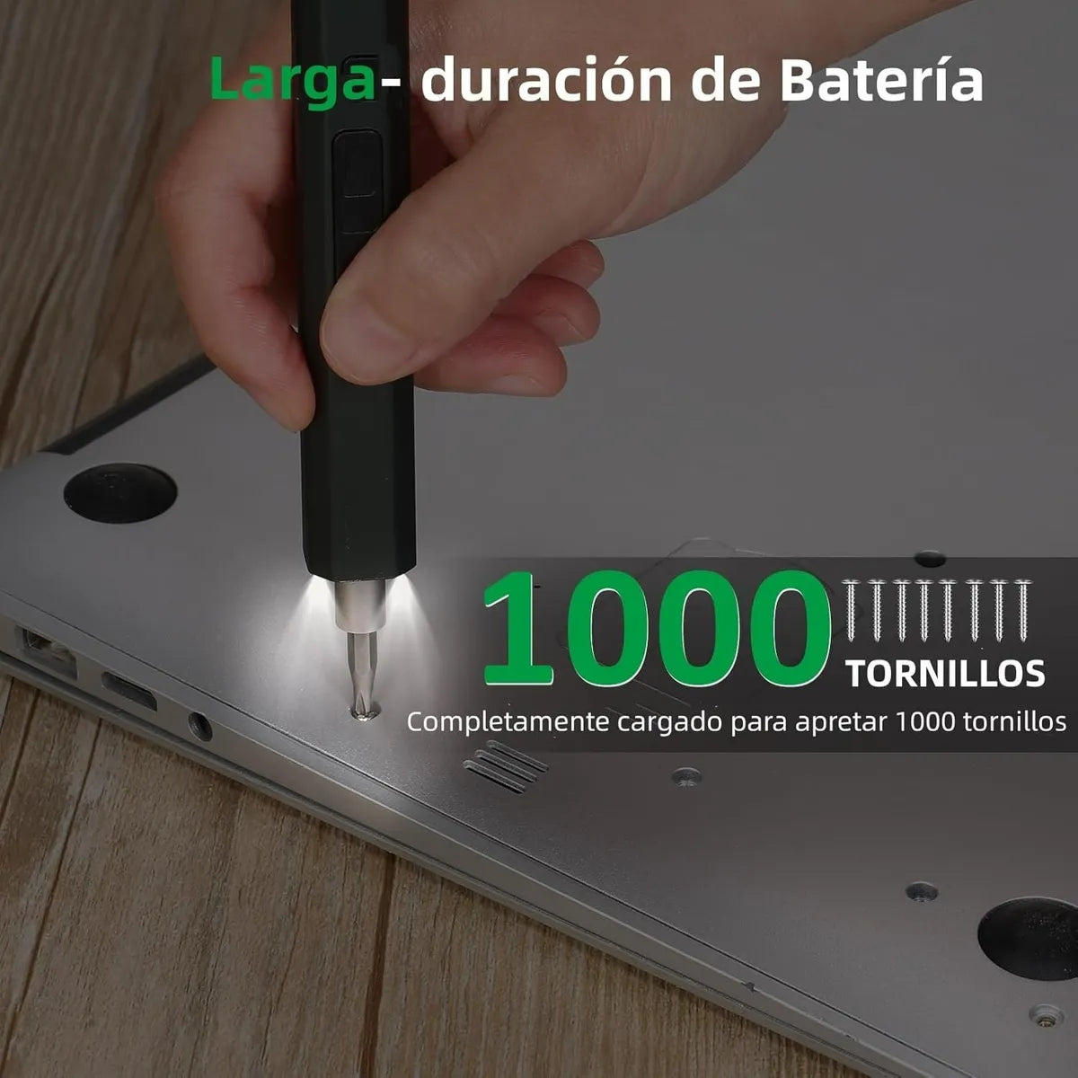 Juego de Desarmador Eléctrico Inalámbrico de Precisión 82 Pcs 200 Rpm