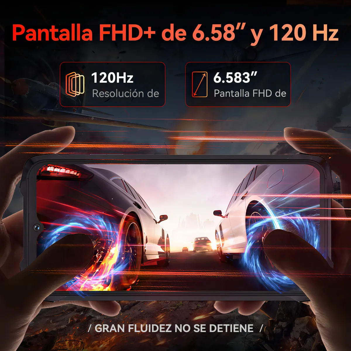 Smartphone Cubot KingKong 9 256 GB Negro 12 GB RAM Dual SIM - Metacompras