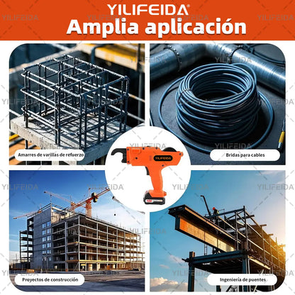 Máquina Atadora de Varillas de Refuerzo con Baterías Recargables