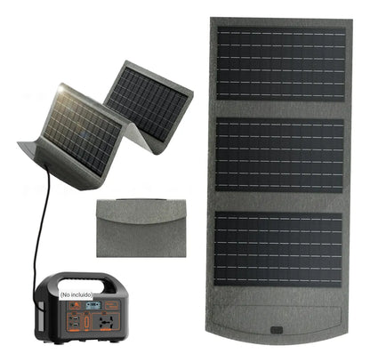 Cargador Solar Portátil 30W Impermeable IP65 con Interfaz Tipo-C - Metacompras