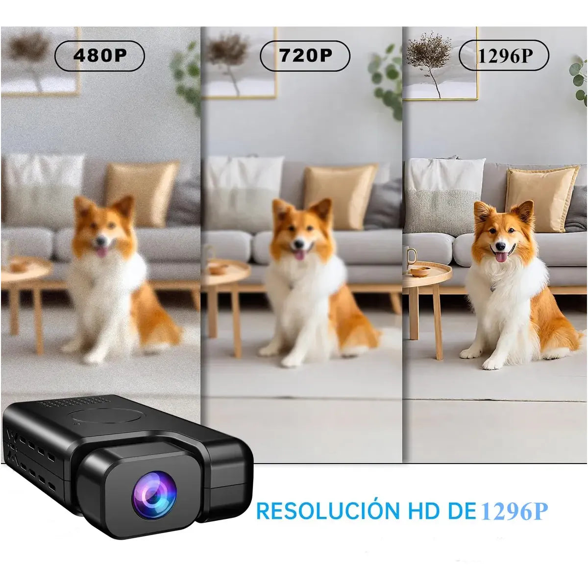Mini WiFi HD Spy Camera with Night Vision and Motion Detection