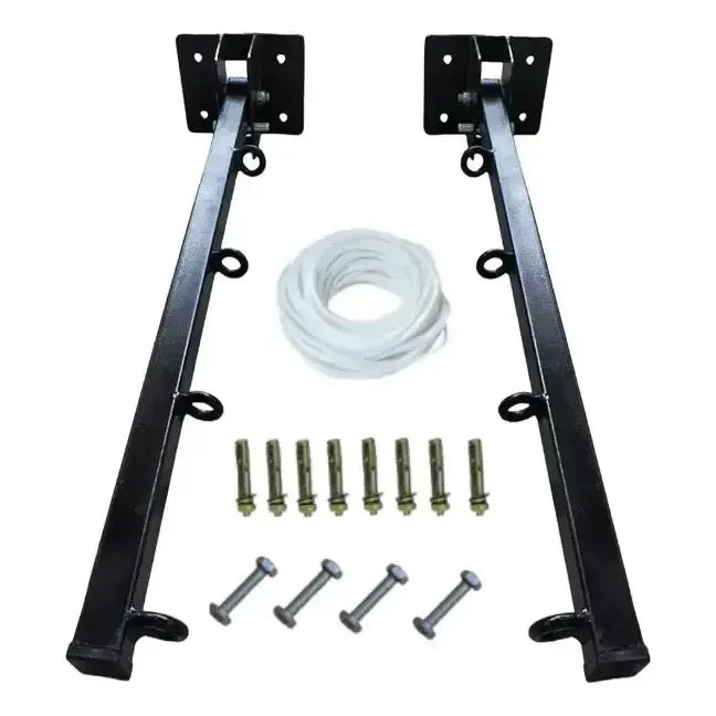 Tendedero Plegable Retráctil de Metal Reforzado para Interiores y Exteriores