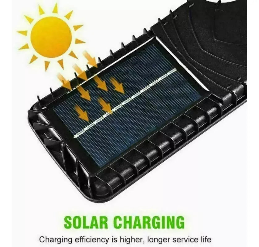 Lámpara Solar Exterior De Pared 120 Cob Con Sensor Inteligente - Metacompras