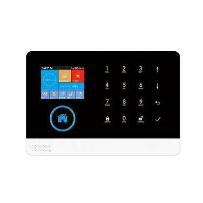 Wireless GSM Alarm System with LCD Display and Remote Control for Home and Business