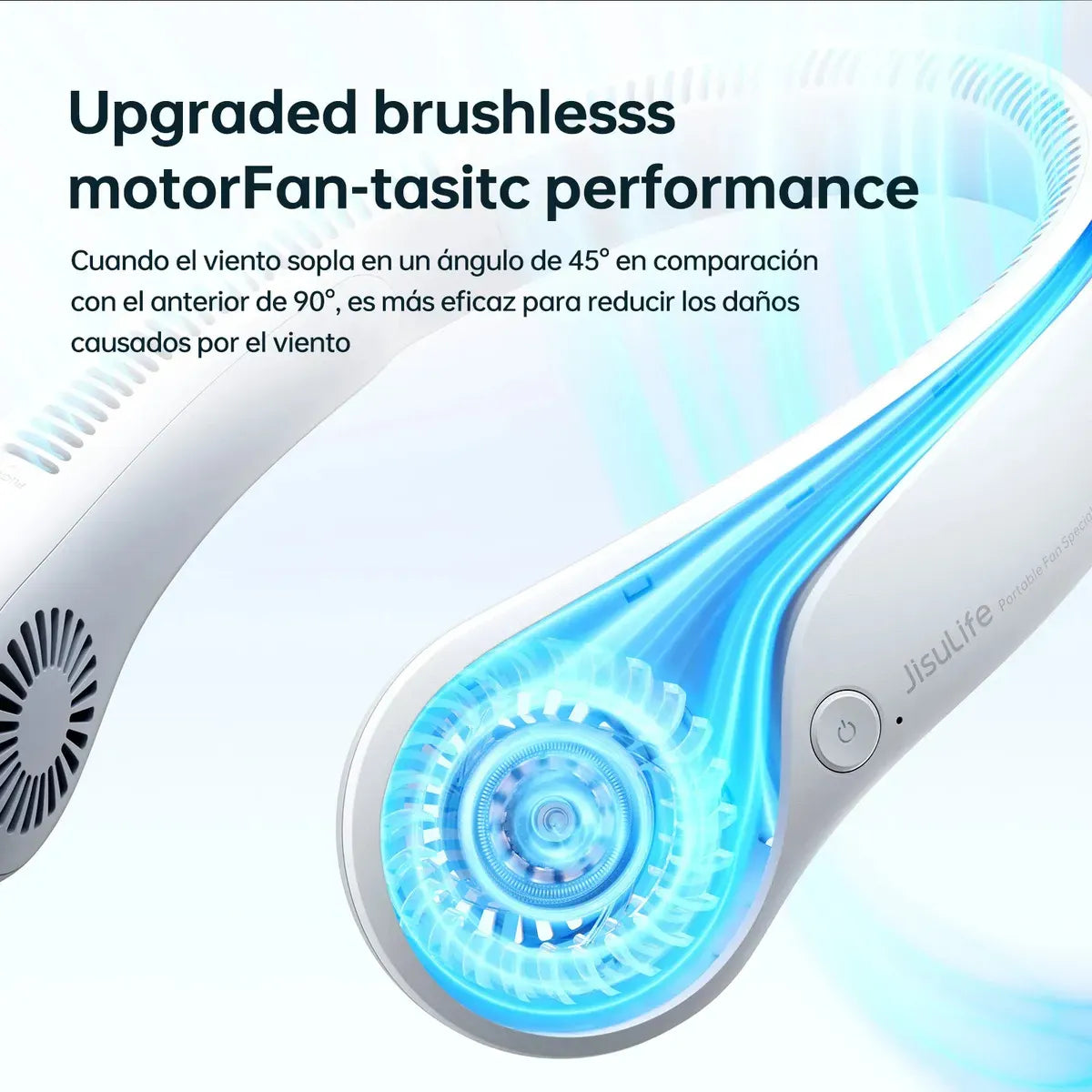 Silent and USB Rechargeable Portable Fan Ideal for Travel