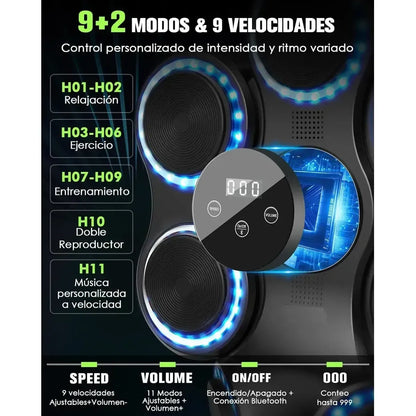 Smart Music Boxing Machine for Home Training 40x40 cm