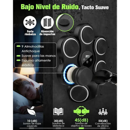 Smart Music Boxing Machine for Home Training 40x40 cm