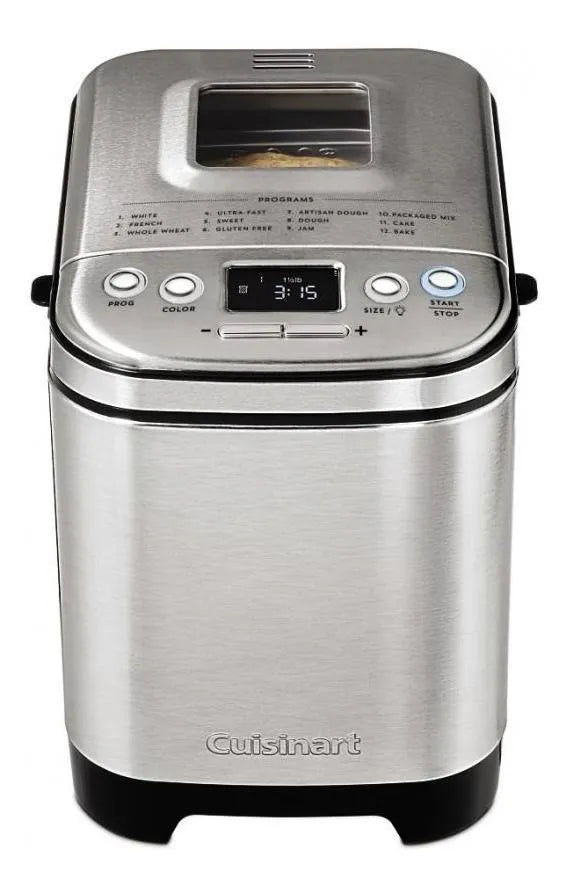 Máquina de Pan Automática Programable Color Silver para Hacer Pan Casero - Metacompras