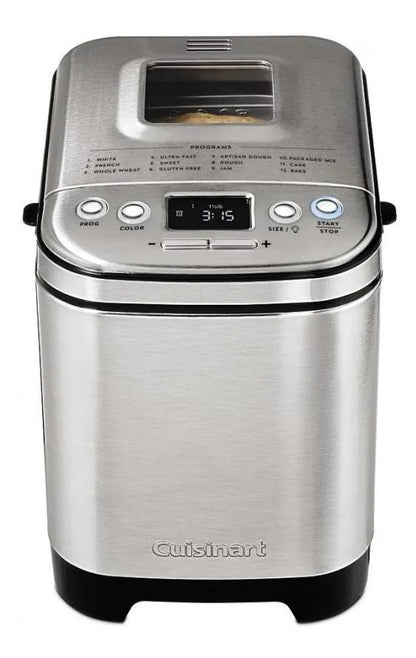 Máquina de Pan Automática Programable Color Silver para Hacer Pan Casero - Metacompras