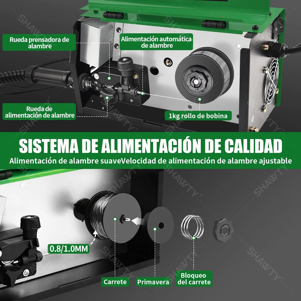 Soldadora Inversora Portátil 3 en 1 140A para Uso Industrial y Doméstico - Metacompras