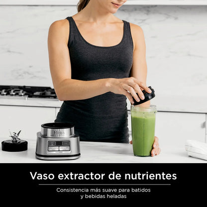 Licuadora Foodi con Auto-iQ - Color Plateado y Potente Rendimiento