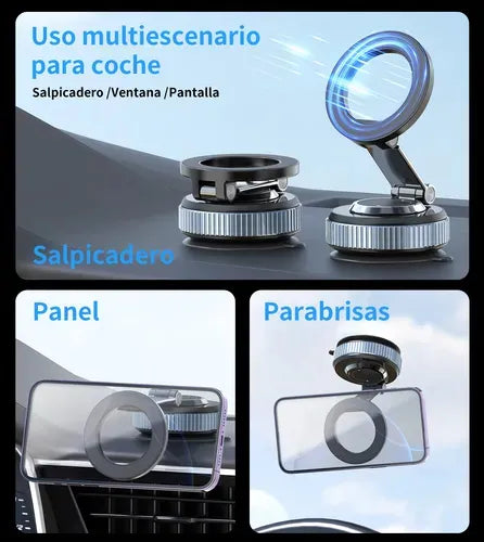 Soporte Magnético Ajustable 360° para Teléfono Celular en Coche