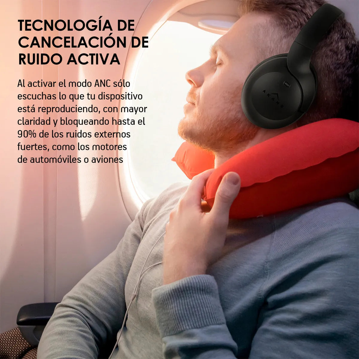 Audífonos Inalambricos Bluetooth con Cancelación de Ruido y 60 Horas de Batería