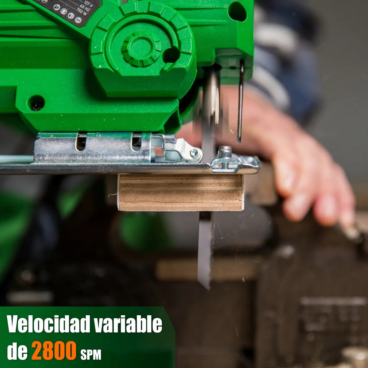 Sierra Caladora 750 Watts 5 Velocidades para Cortes Precisos - Metacompras