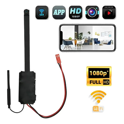 Mini Cámara Espía Wifi 1080p con Visión Nocturna y Sensor de Movimiento