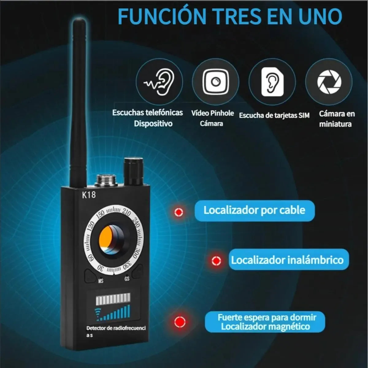 Spy Signal Detector - Protect Your Privacy Anywhere
