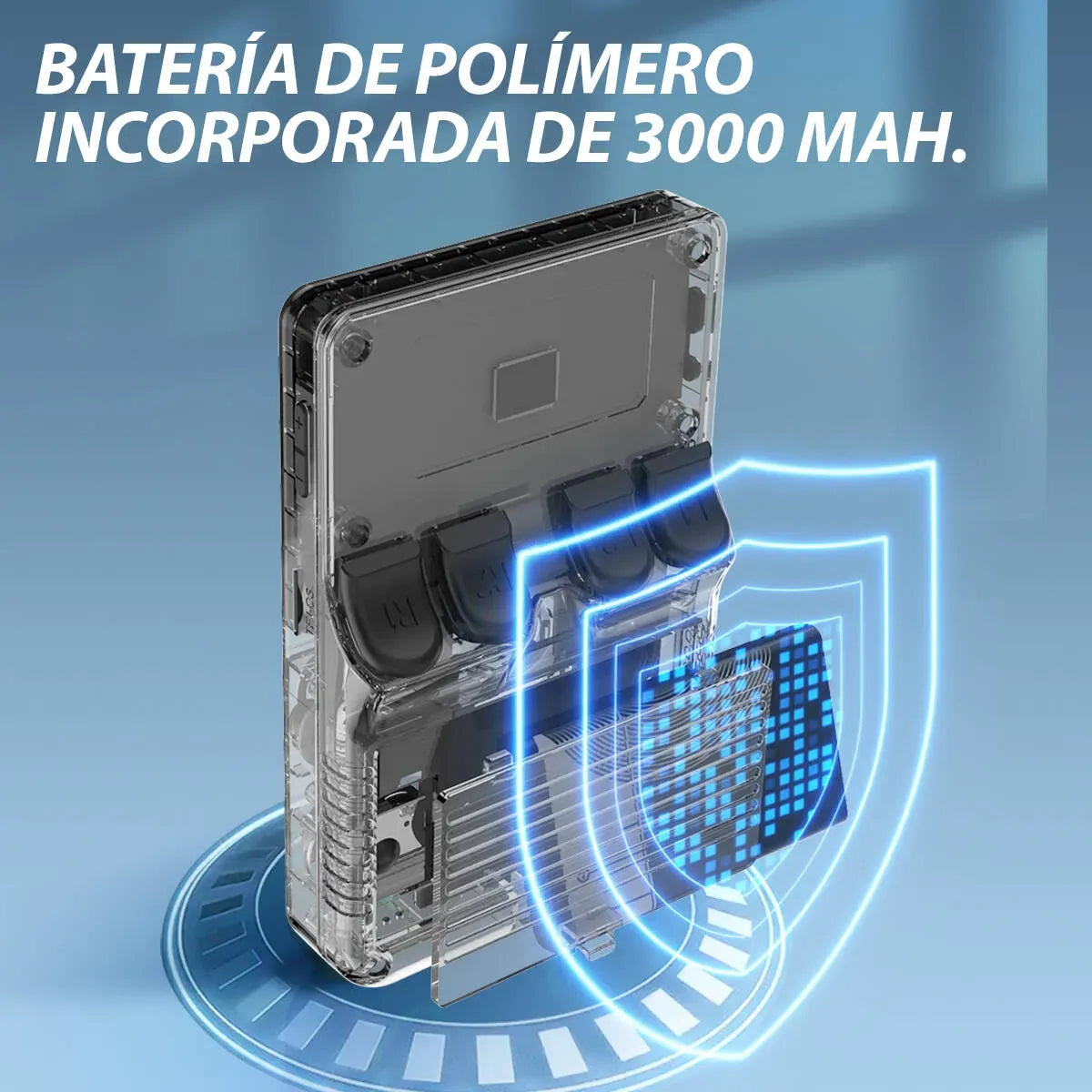 Mini Consola Portátil de Juegos con Pantalla HD y Doble Joystick 3D