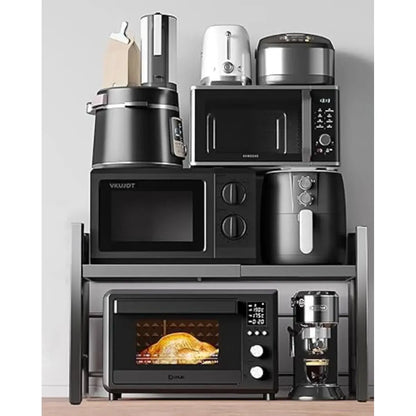 Estante Extensible de 2 Niveles para Organizar tu Cocina