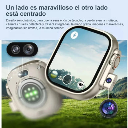 Smartwatch 4G Ultra 2024 con Android, Sim, Wifi y Cámara Integrada