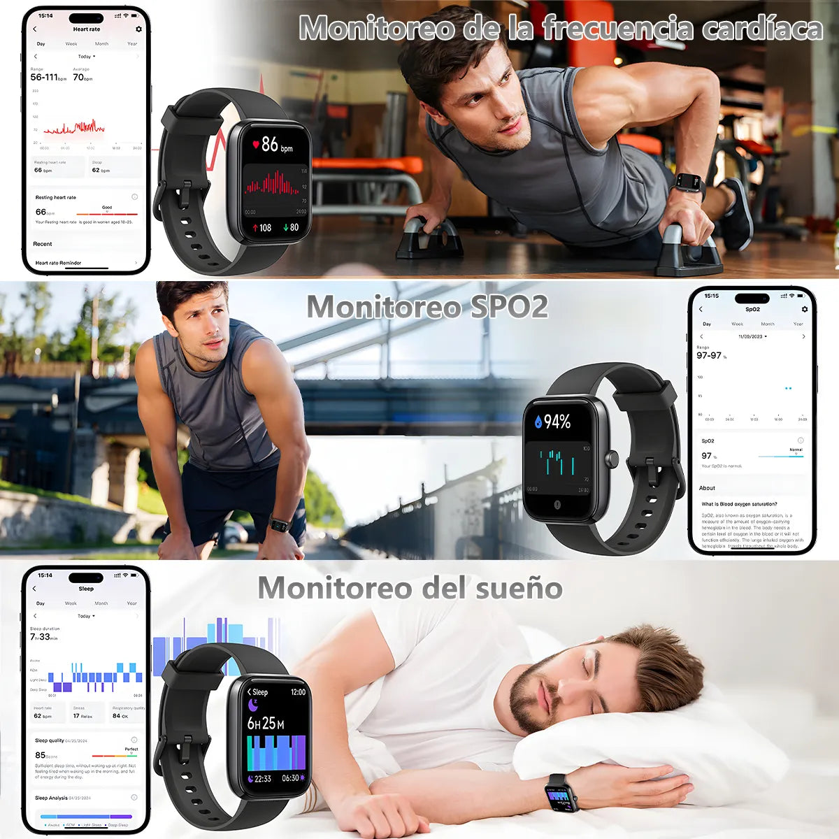 Smartwatch Inteligente Bluetooth con Llamadas y Asistente Alexa - Metacompras