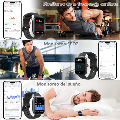 Smartwatch Inteligente Bluetooth con Llamadas y Asistente Alexa - Metacompras