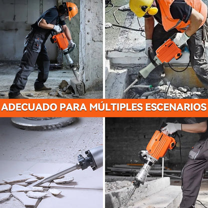 Martillo Demoledor de Concreto 3000W para Uso Rudo y Eficiente