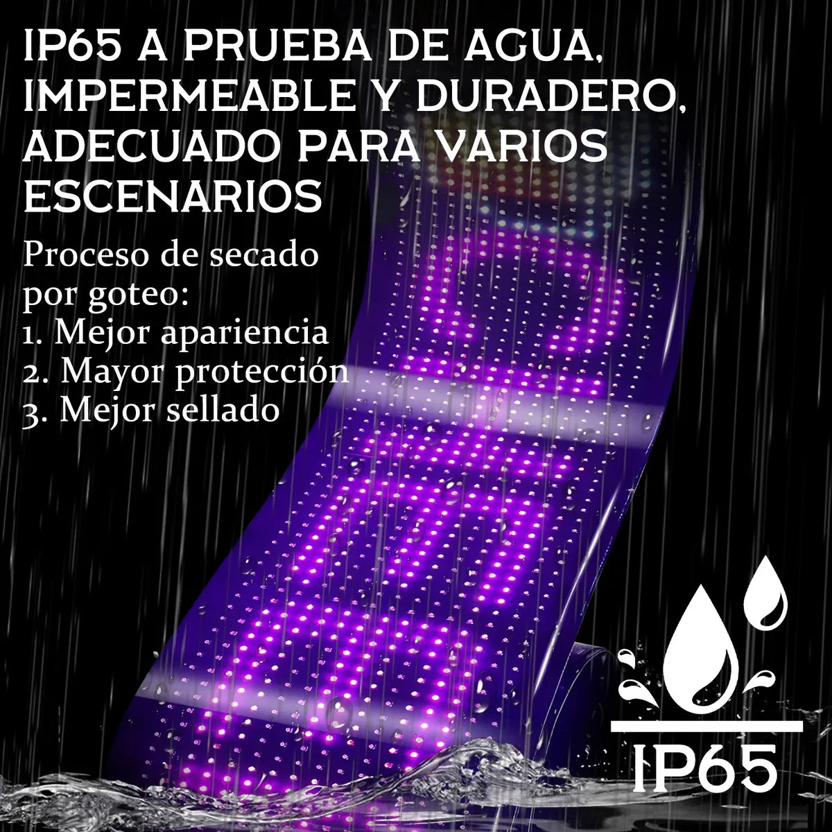 Pantalla Flexible LED Devil Ojos para Camión 19.2x133cm 1 pieza