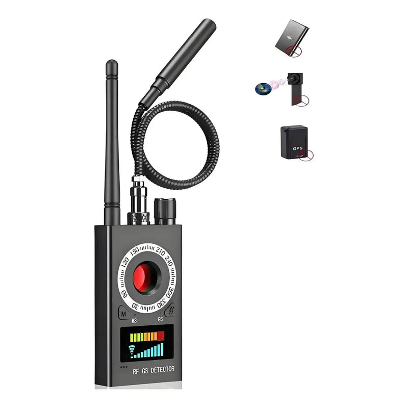 Detector Profesional de Cámaras Espías y Micrófonos con RF