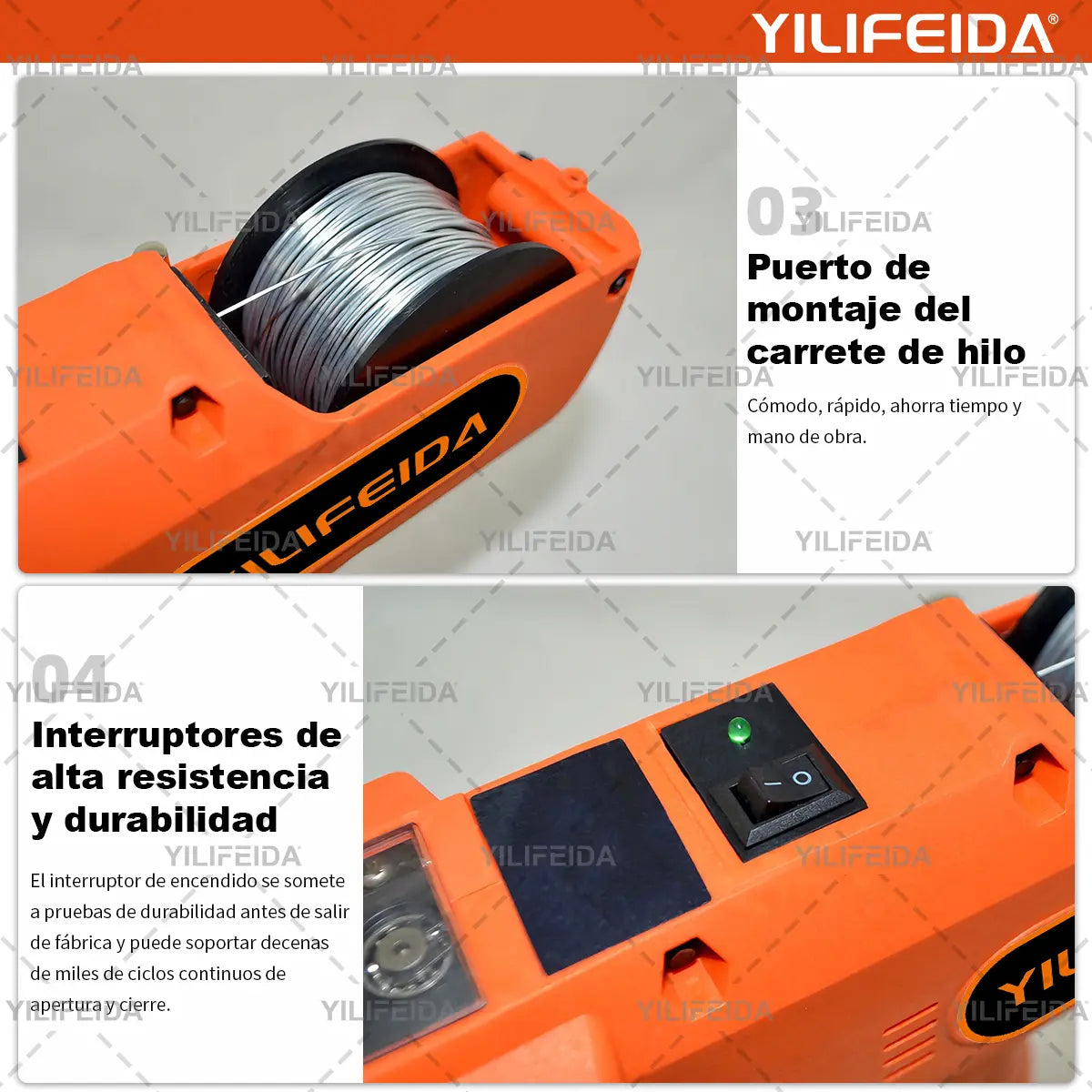 Máquina Atadora de Varillas de Refuerzo con Baterías Recargables
