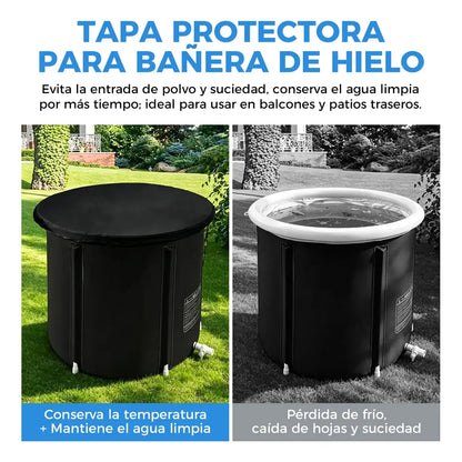 150L Portable Folding Bathtub for Home Spa - Durable Design