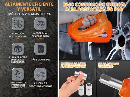 Gato Hidráulico Eléctrico 12v 5 Ton Kit Completo 5 en 1 para Automóviles