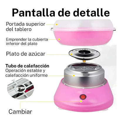 Máquina Automática de Marshmallow de Acero Inoxidable y 450W